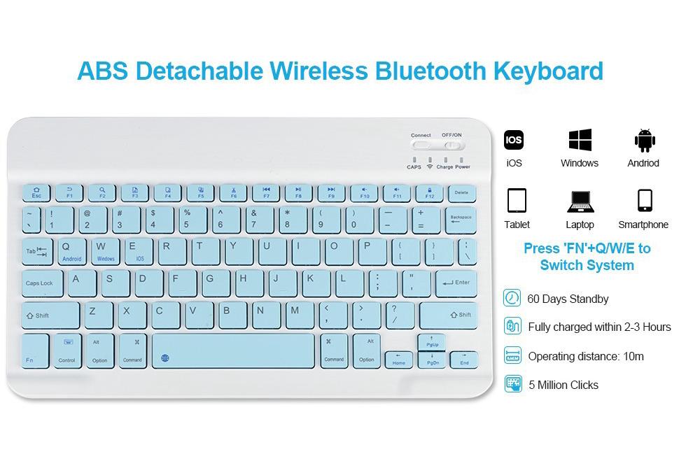 Samsung S11 Tablet Case with 9" Magnetic Bluetooth Keyboard, Stylus, Mouse, and Spanish/English/Korean Key Options