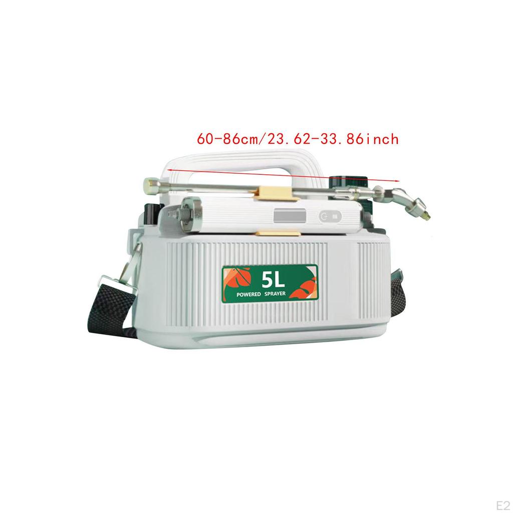 Electric Garden Sprayer 5L Telescopic Rod Adjustable Nozzle Agricultural Dispenser Water