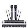 True Diversity Wireless Microphone Set with High Sound Quality, Dual Microphones
