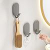 5PCS Traceless Behind The Door Hook Self Adhesive Wall Mounted Key Holder  Kitchen Use