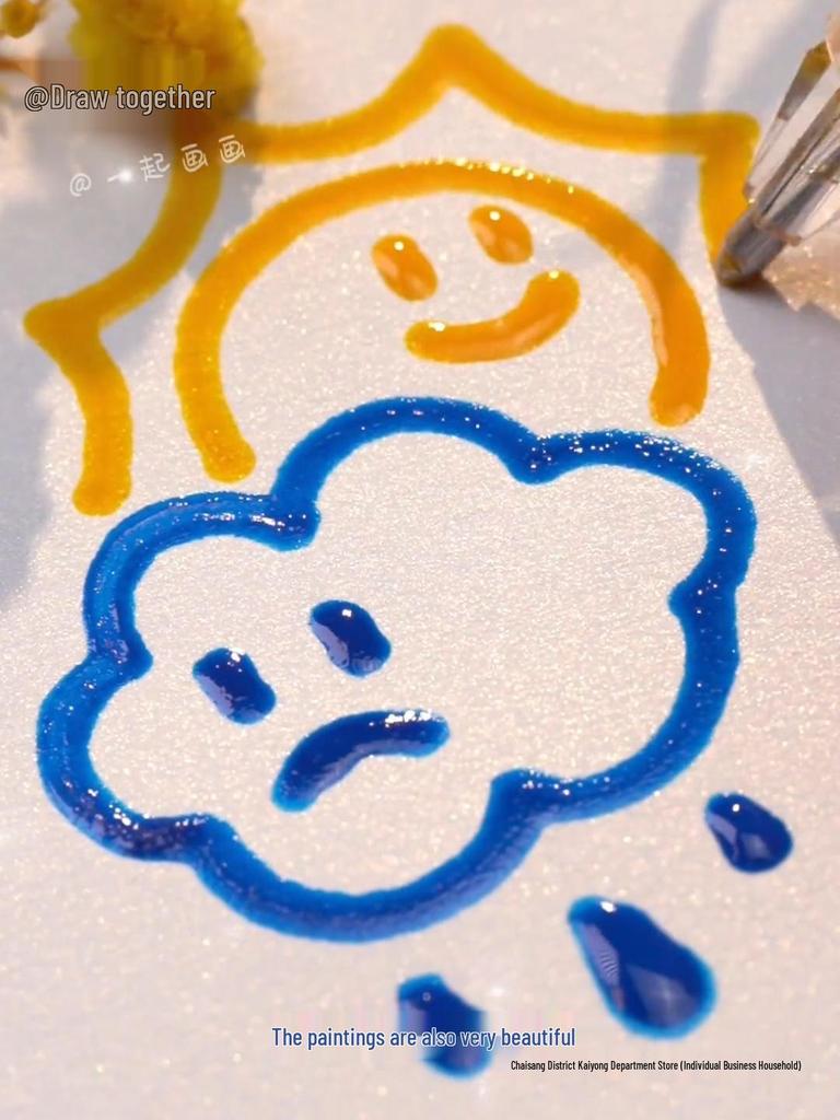 3D Jelly Pen: Creative Colored Doodle and Drawing Pen for Elementary Students with Mobile Case Feature