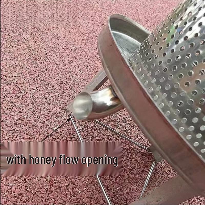 Stainless Steel Manual Honey Extractor & Juicer