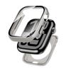 Waterproof Cover+Glass for Apple Watch 11 10 Case 46mm 42mm 45mm 41mm 44mm Hard PC Screen Protector for iWatch 9 8 7 6 5 4 SE 7