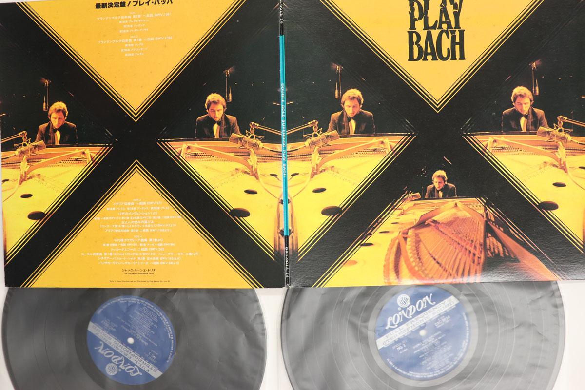 

Виниловая пластинка JACQUES LOUSSIER TRIO - Double Gold Superdisc Play Bach GXC9013 LONDON Япония Джаз Б/у
