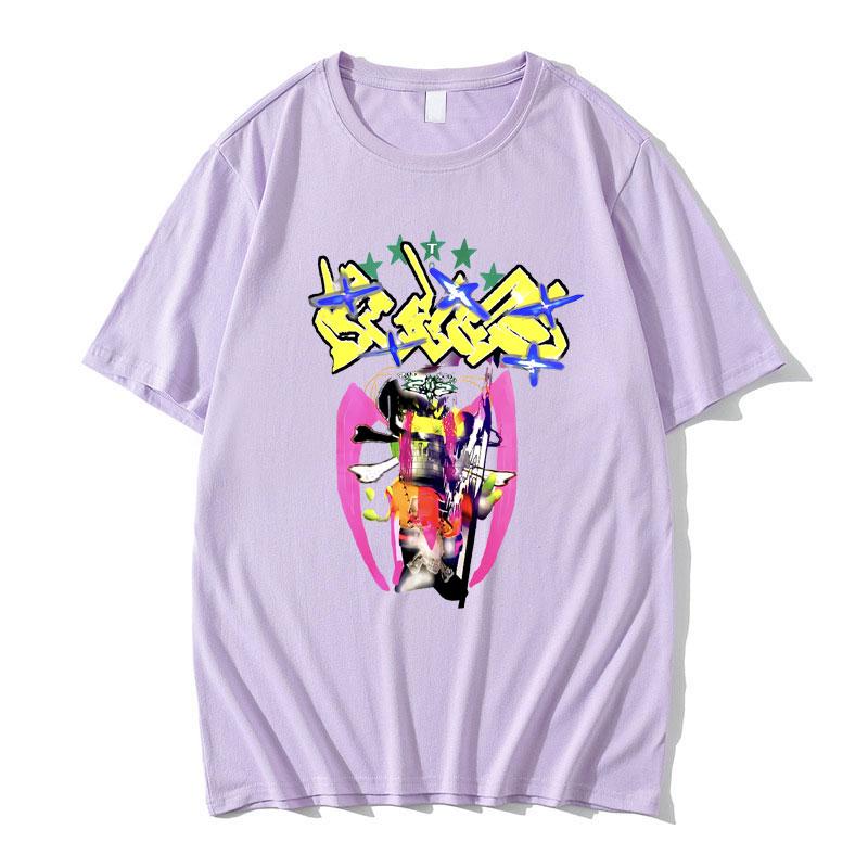 Bladee 333 Skate Drain Gang Graphic T Shirts Men Women Hip Hop Oversized Short Sleeve Unisex Casual Tshirt Male Cotton Tshirts