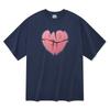 RADINEO Heart Balloon Short Sleeve T-Shirt Navy