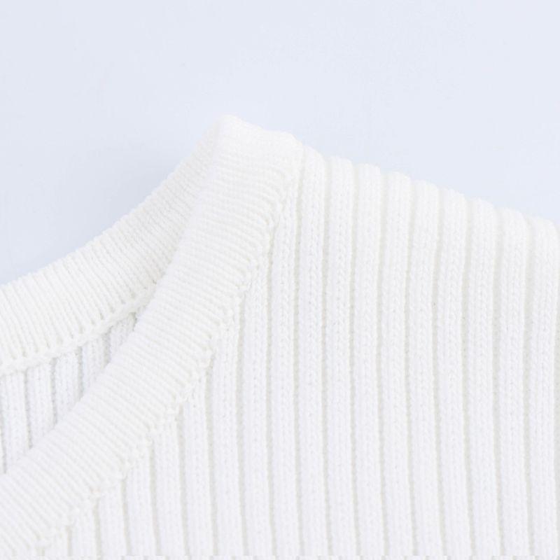 Kaslead New Arrival Women's Clothing Fashion Style Stylish Simple and Versatile Casual Rib Knitting Outwear 3920230
