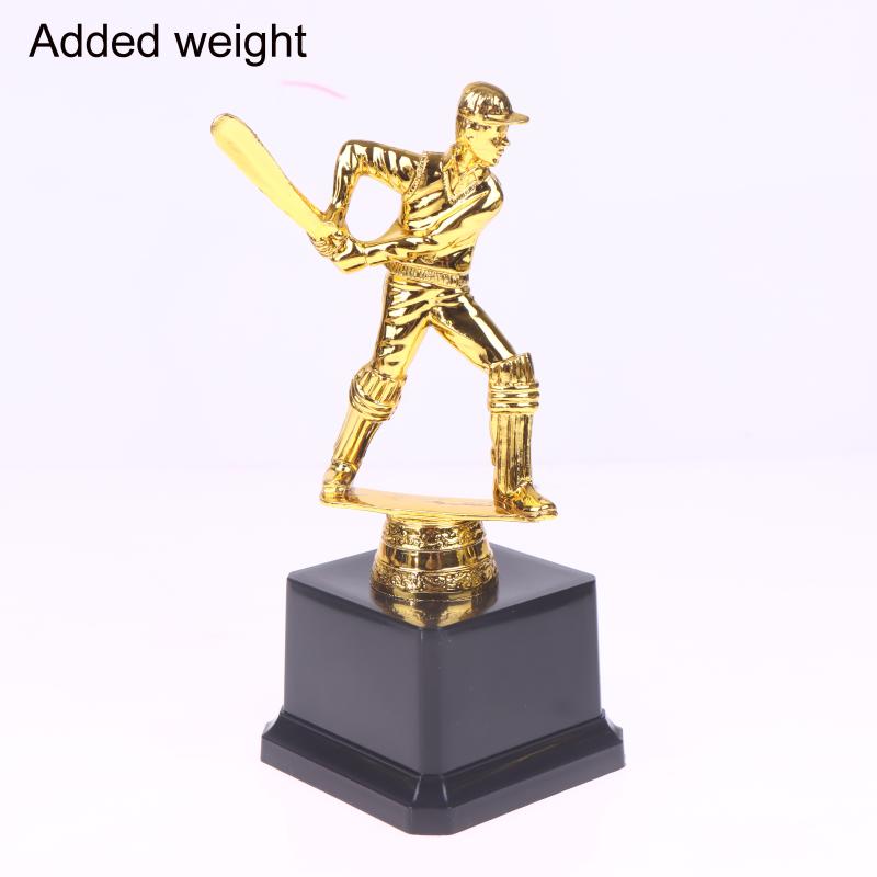 1 Piece Competition Cricket School Rewarding Supply Small Prize Cup Children'S Gold Trophy Awards Golf Plastic Model Craft