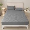 Waterproof Quilted Fitted Mattress Protector, Bed Sheet with Elastic Band, Mattress Cover for Bedroom