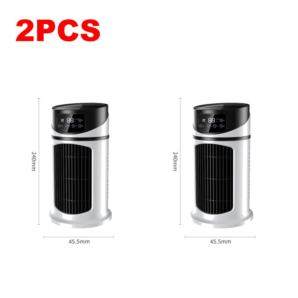 Portable Air Conditioner Fan 3 in 1 Quiet Cooling Cooler Desk Fan Humidifying Sprayer Timed Air Conditioner Fan For Home Office