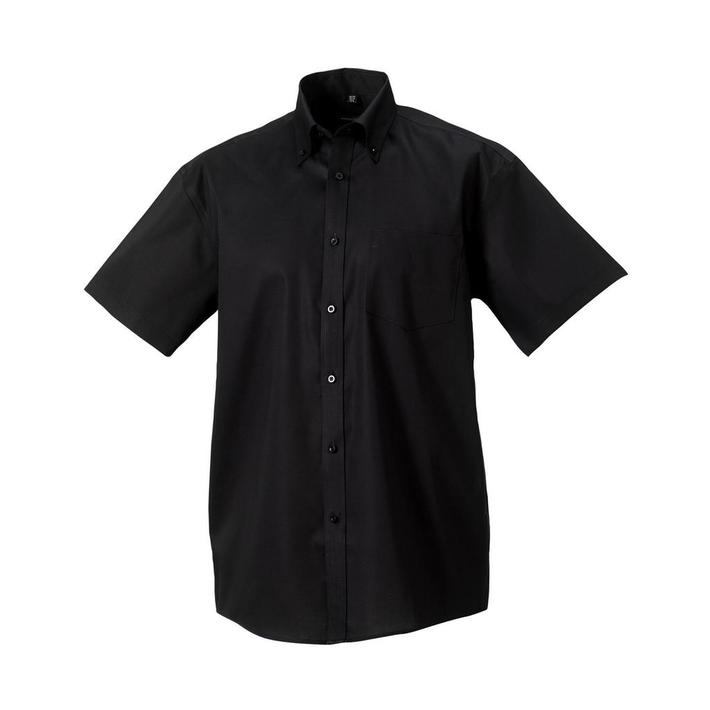Russell Collection Mens Ultimate Non-Iron Short-Sleeved Shirt
