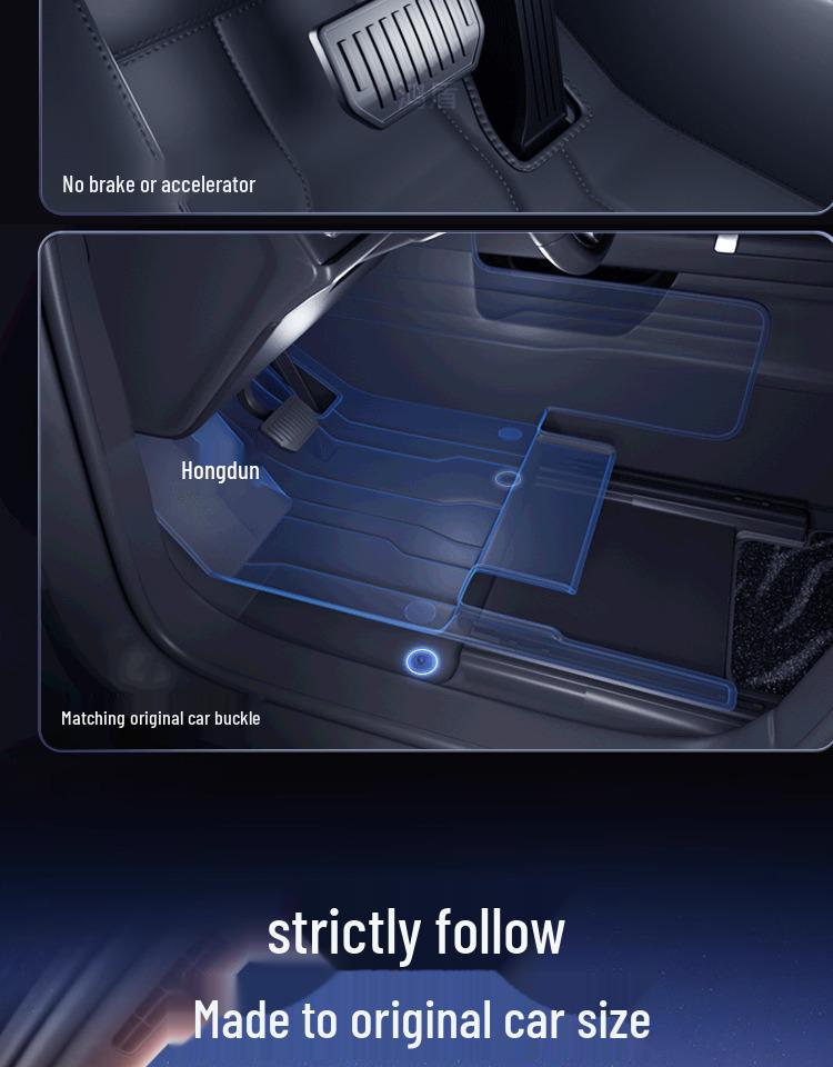 Lynk & Co 900 Six-Seater Floor Mats for New Energy 25 Model - Interior Carpet Modification