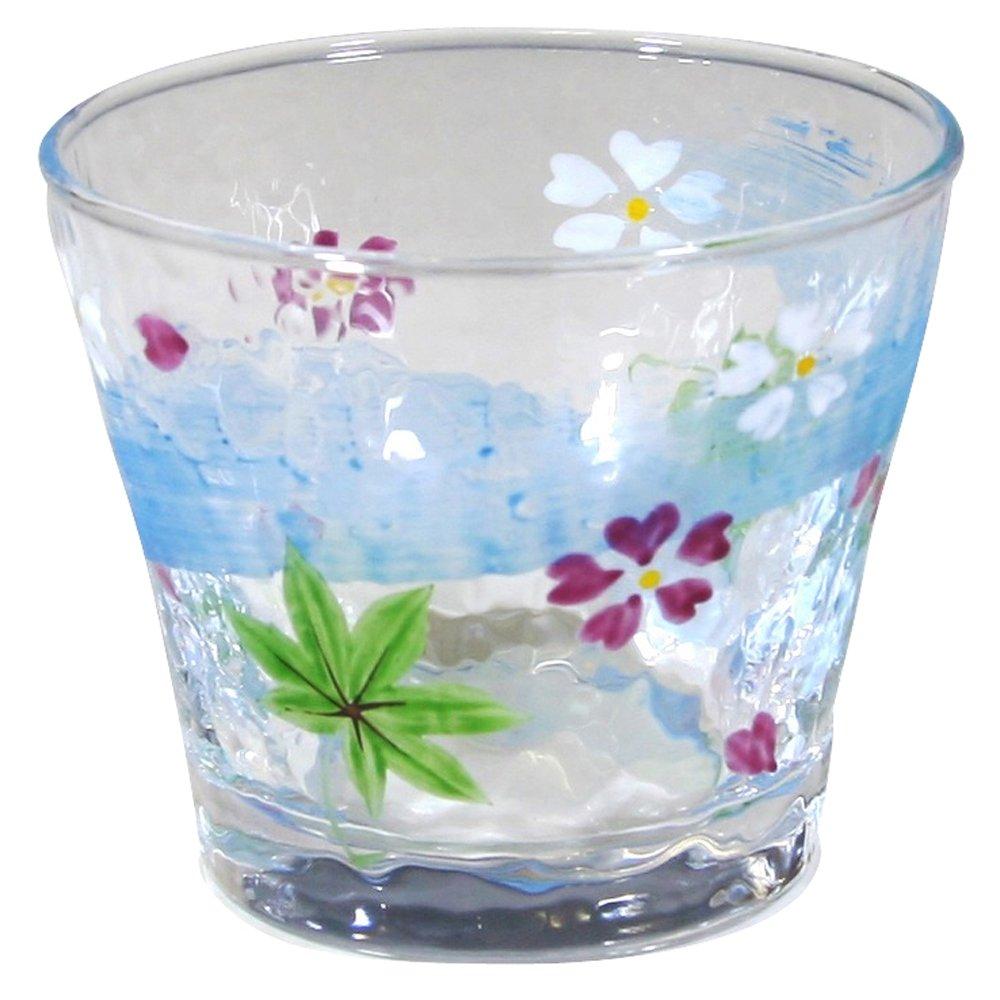 

Kyoto Colored Glass Wakaba Free Glass gift Unnishiki (with box)