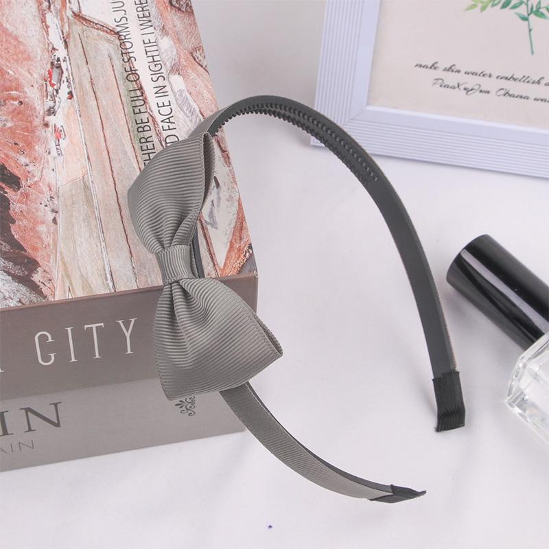 1PCS Cute Solid Color Ribbon Hair bands for Baby Girls Bows summer Headband for girls Kids Fashion Hair Aceessories  FDr10