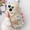 For Realme GT 7 5G 2025 RMX5061 Case Cute Girl New Flowers Soft Silicone TPU Cover For Realme GT7 GT 7T 5G Global Phone Cases