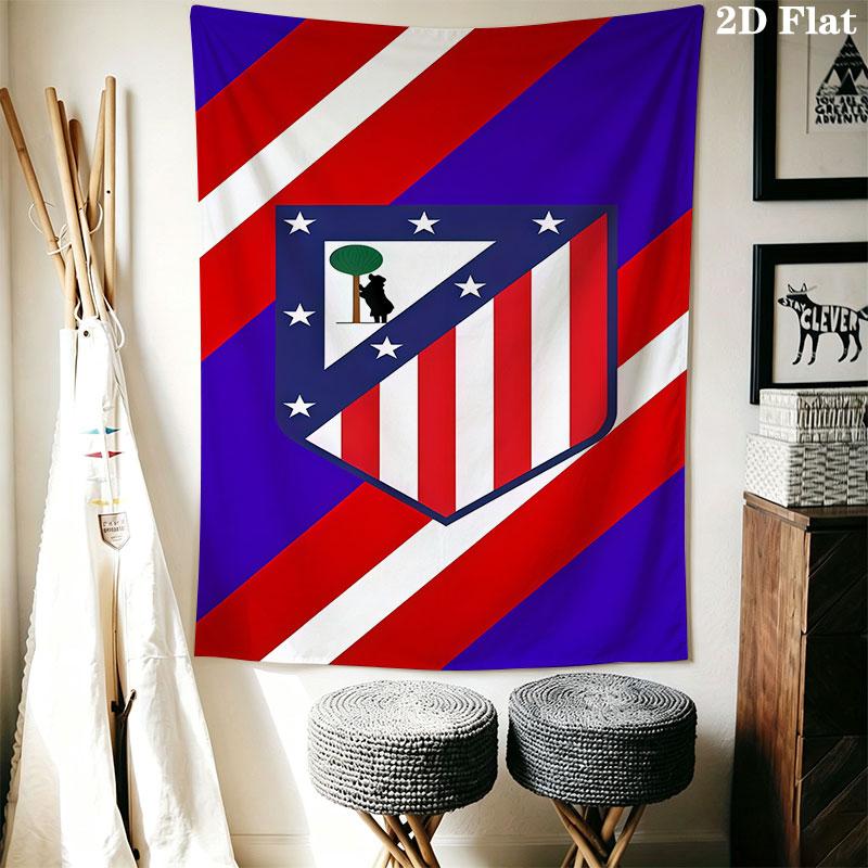 Atleti E Wall Hanging Printed Fabric Blanket Decorative Tapestries for Bedroom Living Room Home Decor
