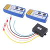 75ft Wireless Winch Remote Control Kit Battery Powered Built in Antenna LED Indicator Universal for Car ATV Truck