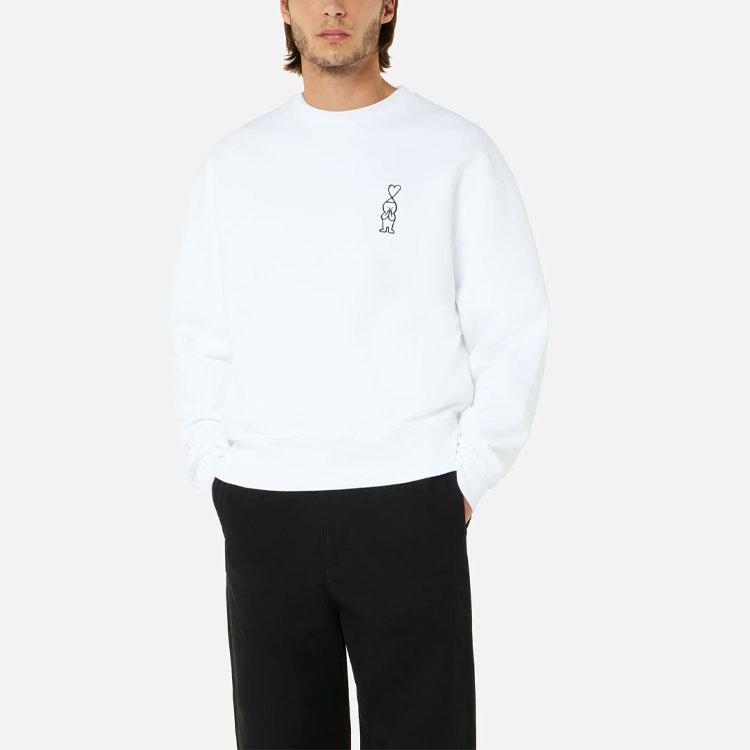 AMIPARIS Sweatshirt Unisex White SPEH21J905-747100