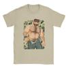 Herren Adam Likes Latzhosen Camouflage Gay Bär T-Shirt Baumwoll-Tops Neuheit Kurzarm Rundhals T-Shirt Grafik-T-Shirts