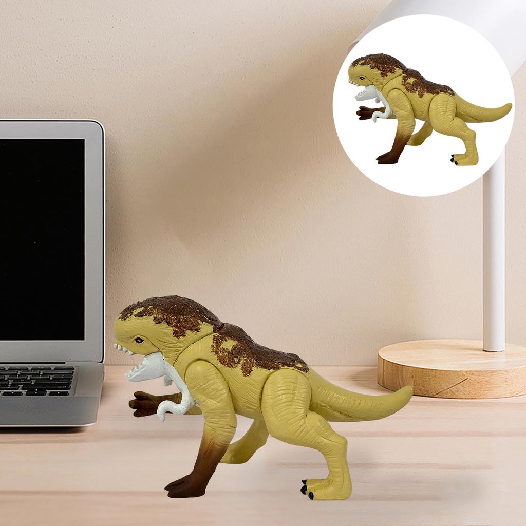 Resin Cartoon Dinosaur Model Toy Figures Creative Resin Ornaments Home Decoration