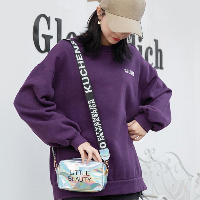 Fashion Ladies Messenger Bag Luxury Designer Hologram Compact Phone Purse And Handbag For Women Laser Crossbody Shoulder Bag