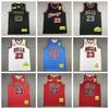 Embroidered Chicago Basketball Jersey Men Women Sportswear Short Sleeve Breathable Bamboo Charcoal Fiber Team Uniform