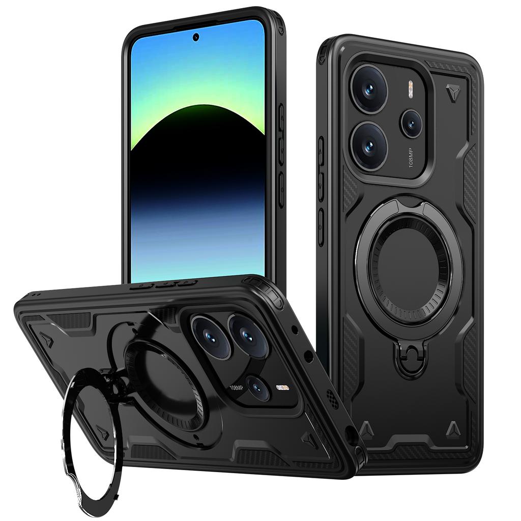 Armor Wireless Charge Cover Case for Xiaomi Redmi Note 14 5G Note14 Pro Plus Note 13 Pro+ Note13 Cases