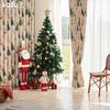 1PC LOZUJOJU Christmas Style Blackout Curtains Santa Claus Pattern Printed Curtains for Bedroom Living Room Balcony Window for Home Decor