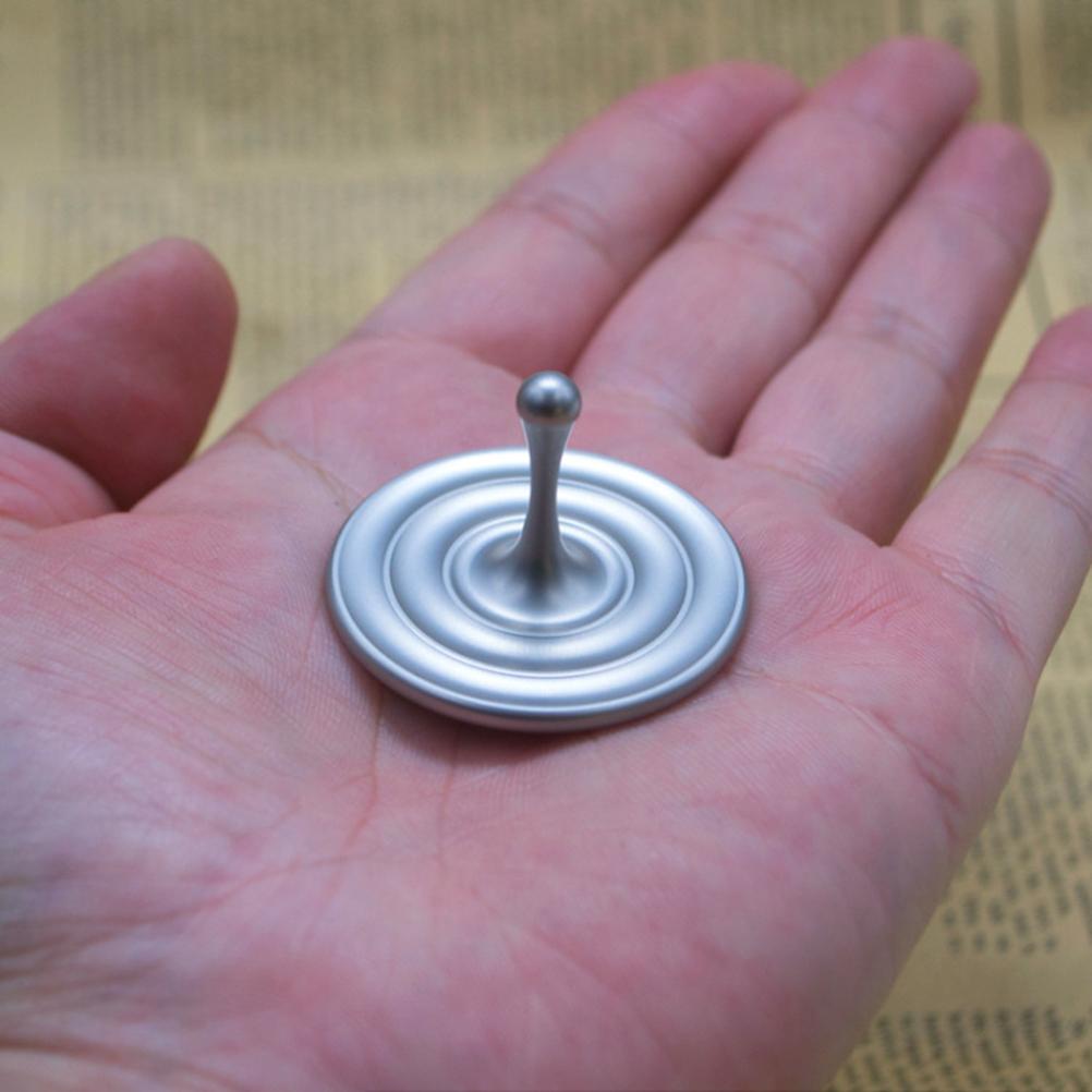 Metal Top Fun Toy Decompression Toy Waterdrop Desk Toys Gift for Kids and Adults