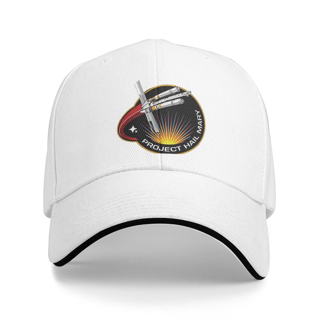 Project Hail Mary Mission Patch Baseball Cap Fashion  Sandwich Caps Unisex Polyester Sun Hat Outdoor
