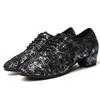 Scarpe da Ballo per Ragazze per Donne Signore Sala da Ballo Tango Moderno Danza Performance Scarpe da Pratica Tacchi 3.5/5CM Dropshipping