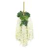 Yousheng 12Pcs Simulated Flower Garland Realistic Wisteria Vines Easy To Clean Reusable Wisteria Vines Wedding Decoration