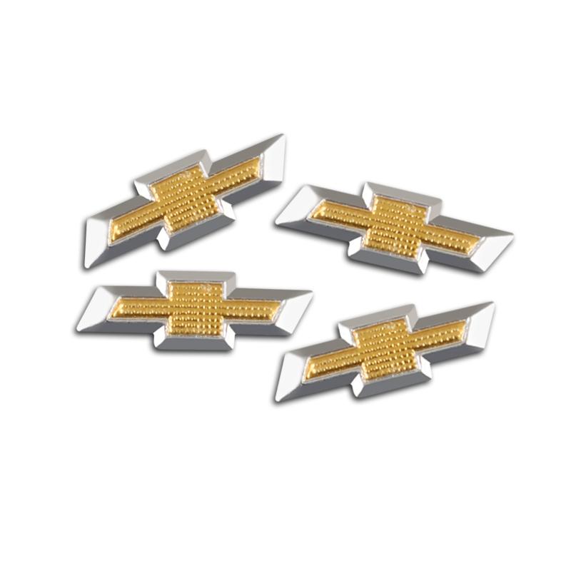 5/10Pcs Aluminum Car Remote Key Stickers Logo Decals For Chevrolet Avalanche Orlando Kalos Equinox Groove Volt Lacetti Trax Niva
