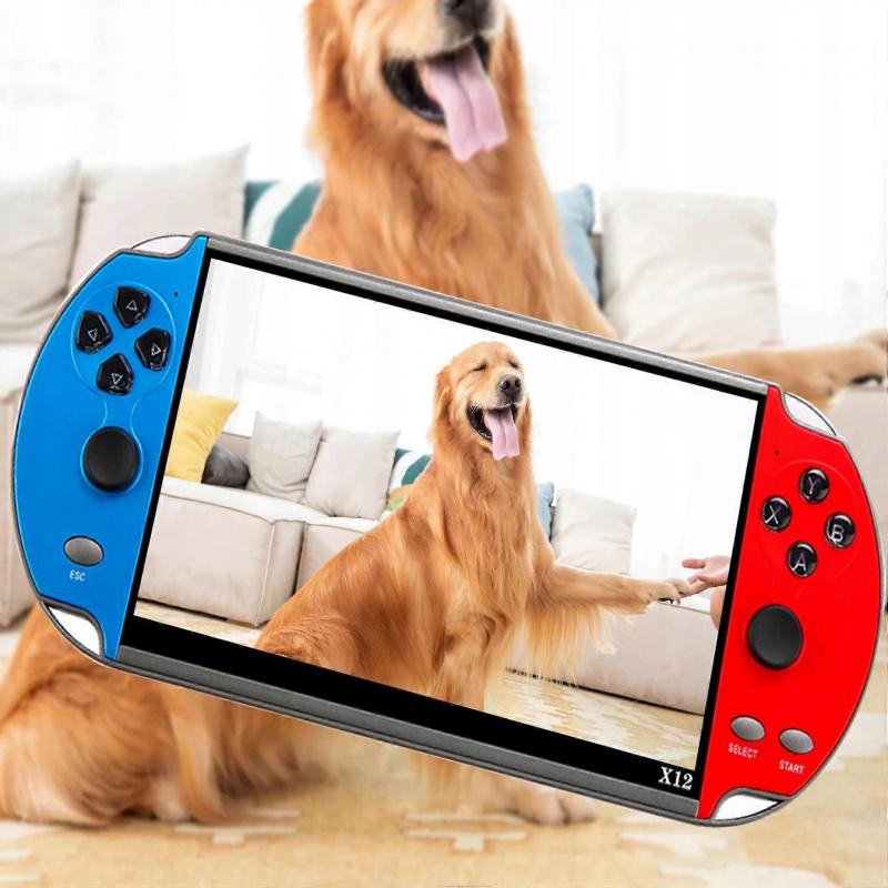 Consolă Portabilă X12 Pentru 1000+ Mini Jocuri Retro 8gb