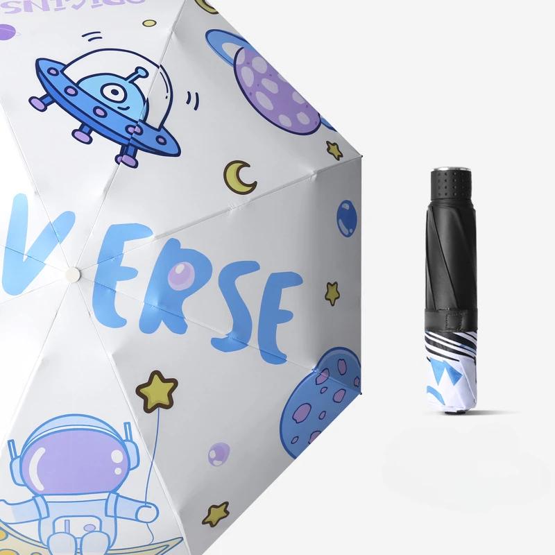 

Скидка 50% на зонт от солнца, компактный и портативный, подходит как для дождя, так и для слабого ветра, карманный зонт с функцией автоматического складывания