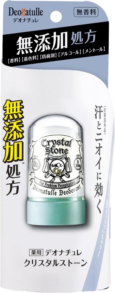 Deonatulle Crystal Stone Underarm Direct 1 Count [Quasi-drug] Antiperspirant, Application, Unscented, (x 1)