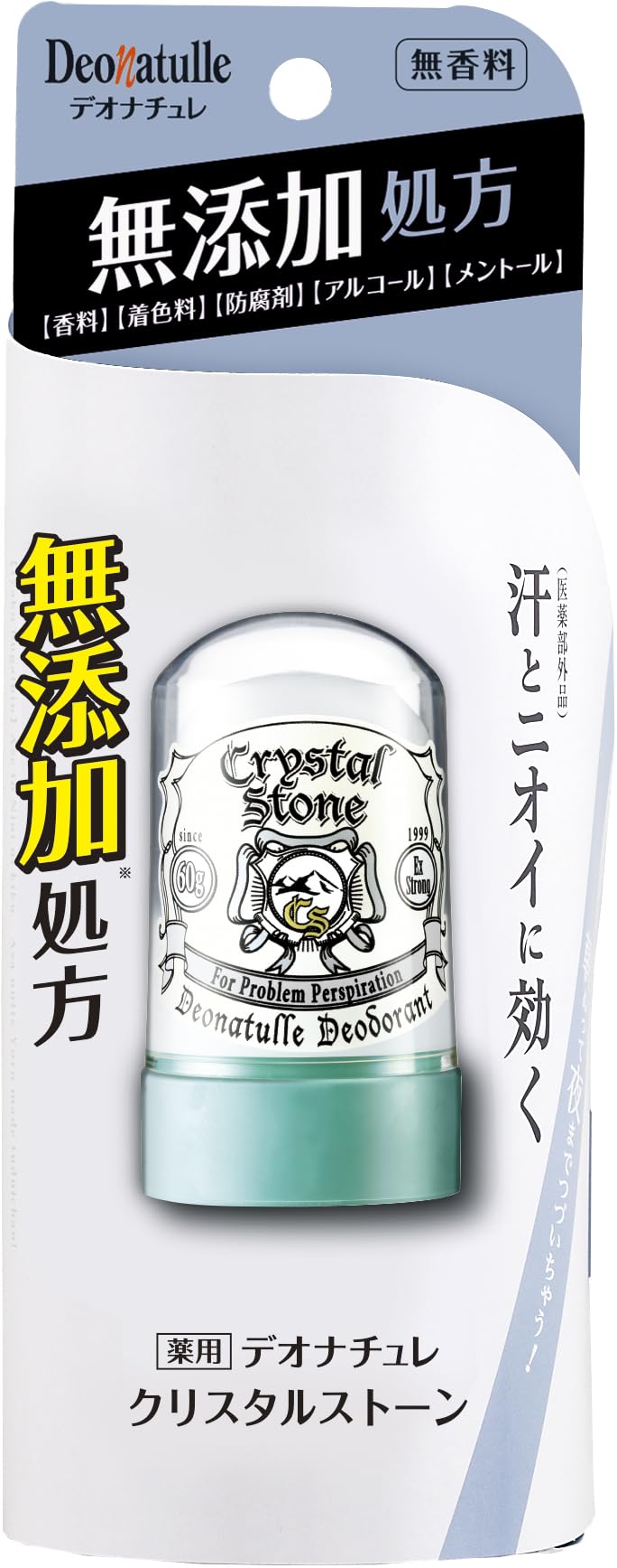 

Deonatulle Crystal Stone Underarm Direct 1 Count [Quasi-drug] Antiperspirant, Application, Unscented, (x 1)