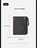 Men's Large Capacity Multifunctional Zipper Wallet with Multiple Card Slots and Coin Purse