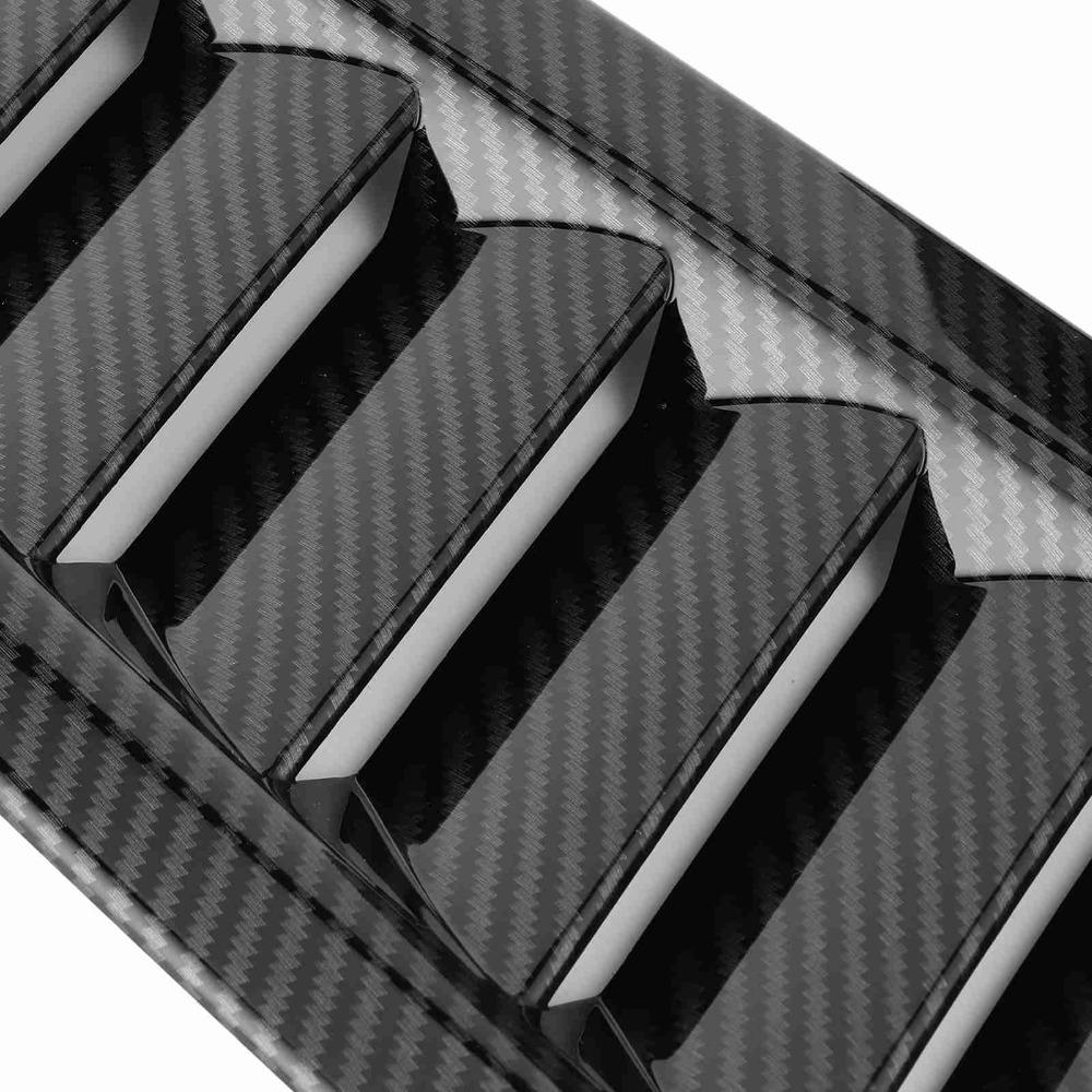 2PCS Universal Mount Engine Cover Air Intake Mesh for Focus RS MK2 Style Engine Hood Modification