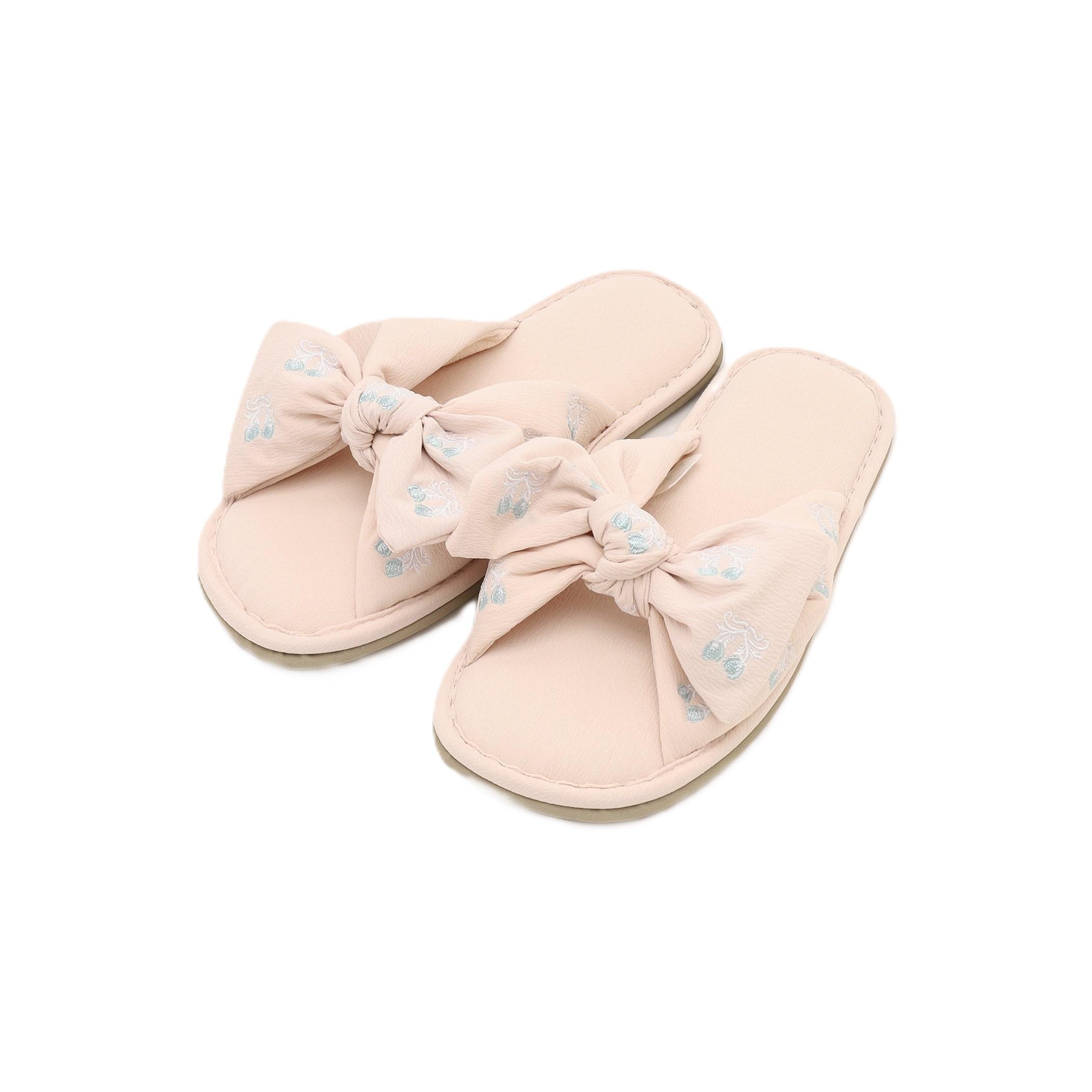 

Afternoon Tea Living JJ71 KUNIKA Ribbon Pink Slippers розовый
