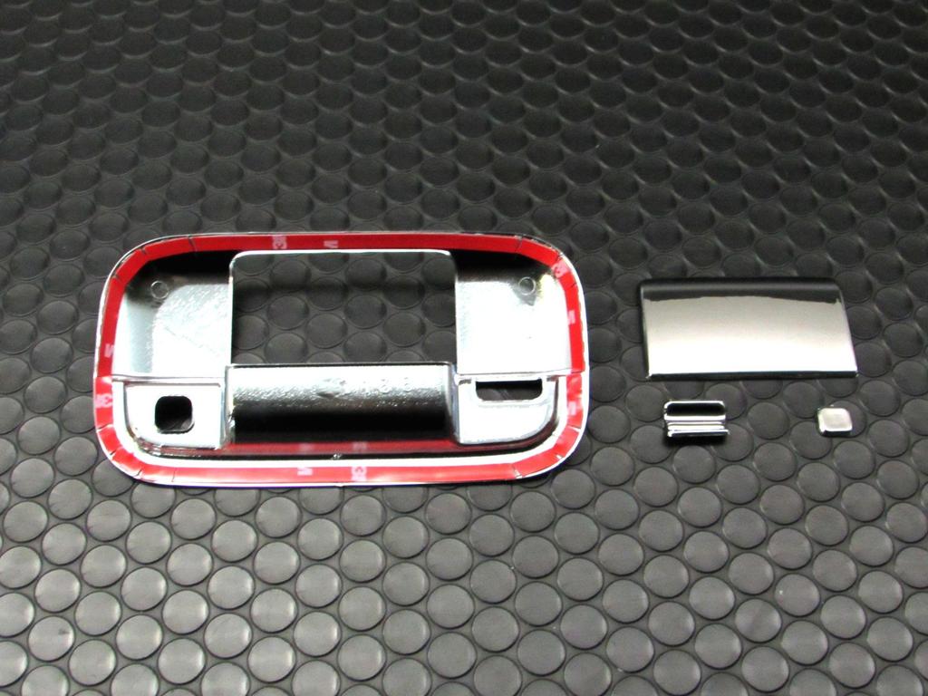 BRIGHTZ MR Wagon MF33S Chrome Door Handle Covers and Rear Hatch Knob Plate D Type Compatible with MR Owl MR MR Owl 15525 Set, [REA-DHC-010] MF, MF33,