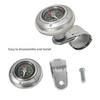 Strong Plastic & Iron Steering Wheel Knob with Integrated Navigator Ergonomic Steering Wheel Spinner for Smooth Control