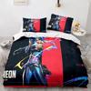 Game Valorant Neon Beding Set Young Boys Young Girls Twin Quen Sized Dimensions Soft Duvet Cover Pilowcase Bed Children Kids Adult People Fashion Home