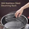 Tray Stand 304 Stainless Steel Steamer Rack Round Multifunction Cooking Rack Pot Steaming Rack Kitchen Accessories