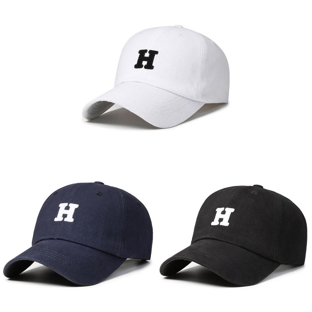R Letter Embroidered Baseball Cap Outdoor Sunshade Breathable Duckbill Hats
