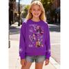 Fashion Women's T-shirt Demon Hunters Print O-Neck Pullover Top Casual Sweatshirt Kids Tees Top Long Sleeve Clothing