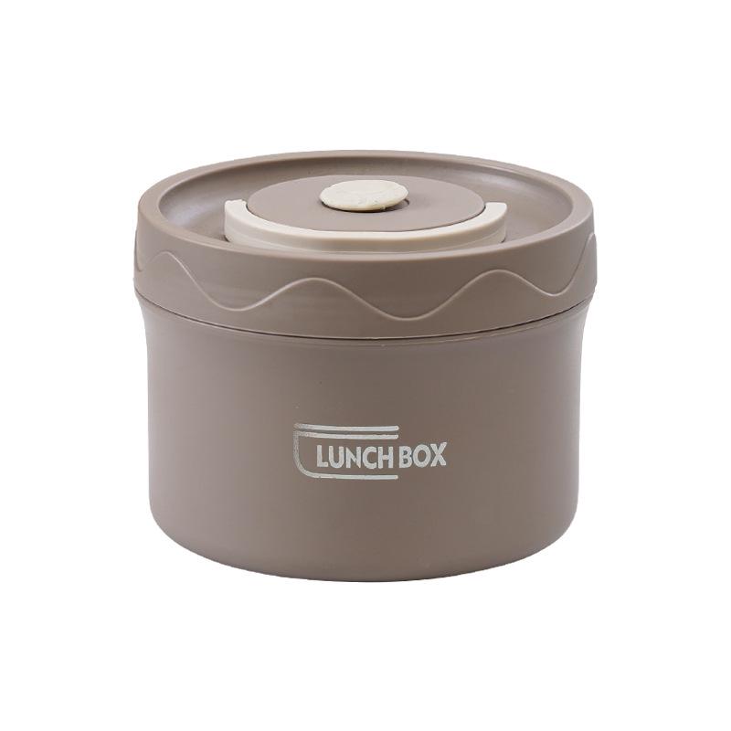 304 Stainless Steel Double-Layer Insulated Lunch Box with Portable Bag and Container