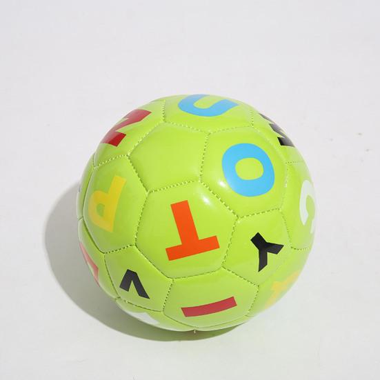 Small Football Bright Color Eco-friendly Wear Resistant Waterproof High Elasticity Improve Balance PVC Indoor Kids Football Toy Outdoor