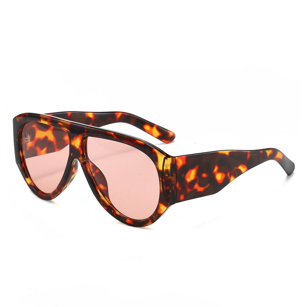 Luxury Brand Designer Oversized Pilot Sunglasses Women Fashion Gradient Shade Eyewear Uv400 Men Popular Outdoor Sun Glasses