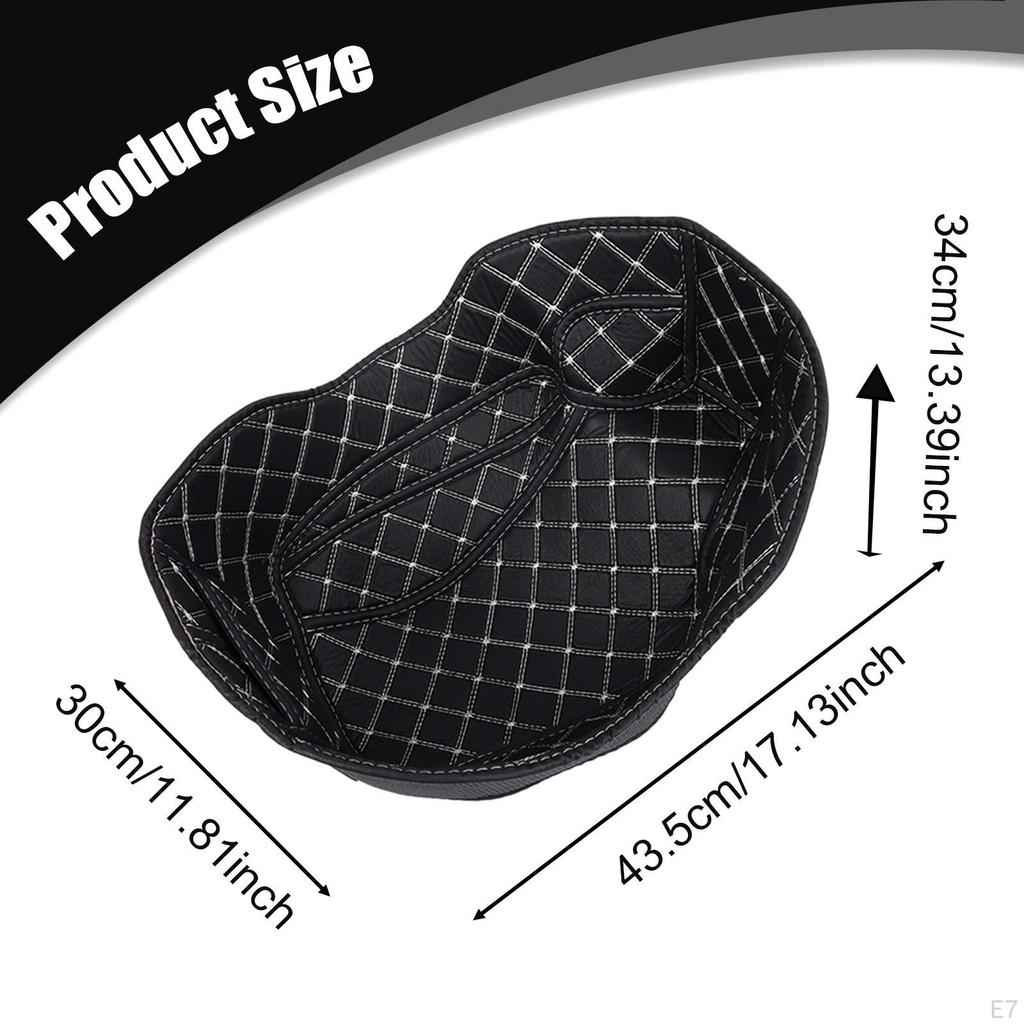 Motorcycle Seat Bucket Pad Cargo Trunk Sitting Lining Mat for Nmax155